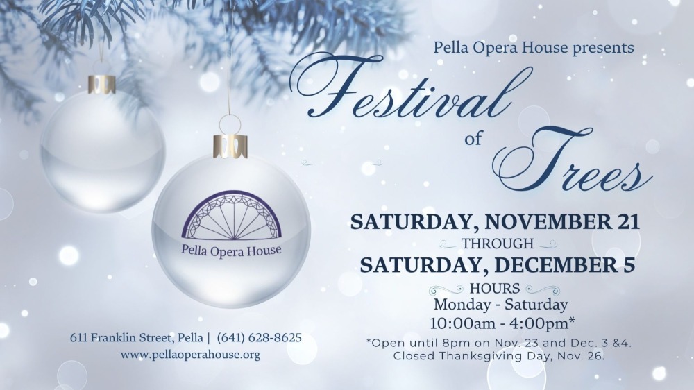 Festival of Trees at The Pella Opera House photo